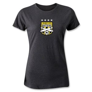 hidden Charleston Battery Womens T Shirt (Black)