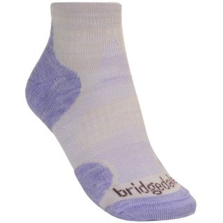 Bridgedale X Hale Socks   Lightweight (For Women)   SUGAR WHITE/GREY (S )
