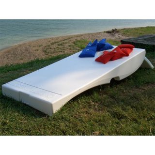 Driveway Games All Weather Corntoss Bean Bag Game White   146833