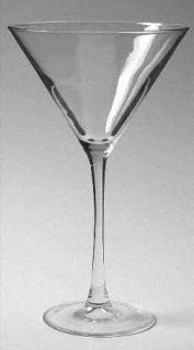 Cristal DArques Durand Connoisseur Martini Glass   Clear, Plain, Smooth Stem, W