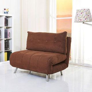Gold Sparrow Tampa Brown Convertible Big Chair Bed