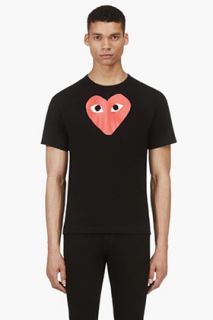 Comme Des Garons Play Black Heart Logo T_shirt