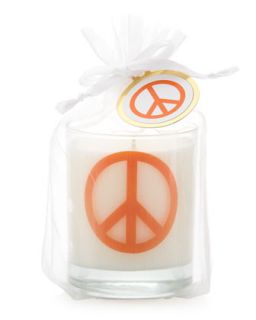 Peace Print Candle