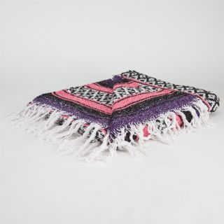 Bright Stripe Serapa Blanket Pink/Fuchsia One Size For Men 227450391