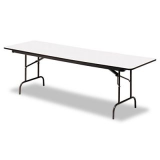 Iceberg Enterprises Premium Wood Laminate Folding Table, Rectangular, 96W X 3