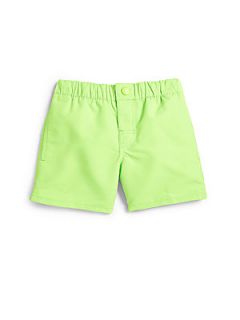 Sundek Toddlers & Little Boys Woven Board Shorts   Neon Green