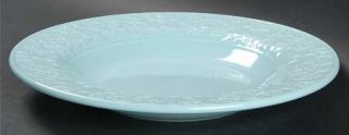 Biltmore for Your Home Phoebe Mint Large Rim Soup Bowl, Fine China Dinnerware  