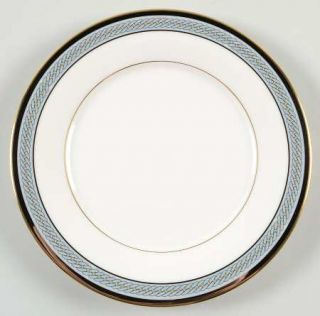 Noritake Queens Guard Salad Plate, Fine China Dinnerware   New Traditions, Gray&
