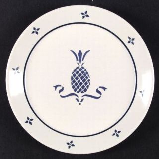 Pfaltzgraff Hospitality Dinner Plate, Fine China Dinnerware   Blue Pineapple In