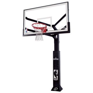 Spalding Arena View Inground Basketball Hoop System Acrylic Multicolor  