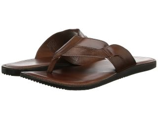 GBX Wide Strap Thong Mens Sandals (Tan)