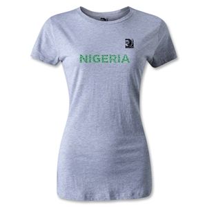 FIFA Confederations Cup 2013 Womens Nigeria T Shirt (Gray)