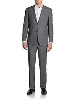 Wool Suit   Light Grey
