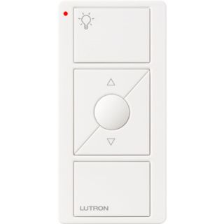 Lutron PJ23BRLGWHL01 Dimmer Switch Maestro Pico Wireless Controller w/LED Indicator amp; Light Icon Engraving White