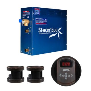 SteamSpa OA1050OB Oasis 10.5kw Steam Generator Package in Oil Rubbed Bronze