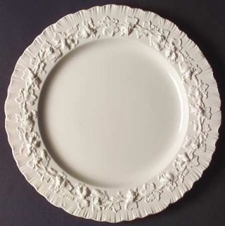Wedgwood Cream Color On Cream Color (Shell Edge) Dinner Plate, Fine China Dinner