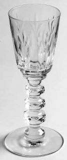 Tiffin Franciscan Blenheim Cordial Glass   Stem #17301, Cut