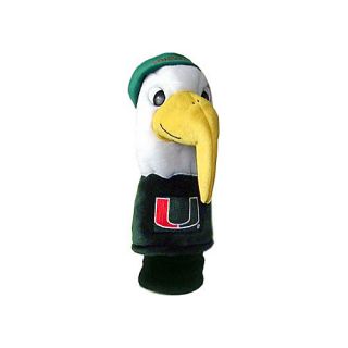 University of Miami Hurricanes Mascot Headcover Team Color   Team Golf