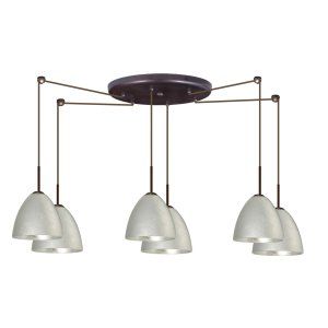 Besa Lighting BEL 6JC 4470SF BR Vila Pendant