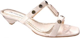 Womens Da Viccino Link   White Ornamented Shoes