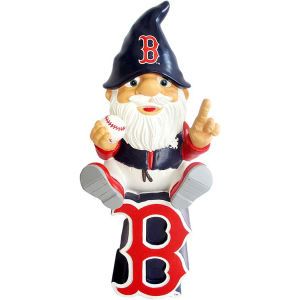 Boston Red Sox Forever Collectibles Gnome Sitting on Logo