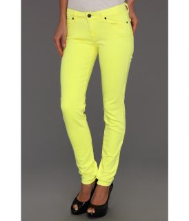 MICHAEL Michael Kors Jewels Denim Colored Skinny Jean Womens Jeans (Yellow)