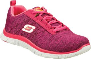 Womens Skechers Flex Appeal Next Generation   Hot Pink Casual Shoes