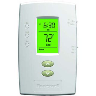 Honeywell TH2110D1009 PRO 2000 5+2 Day Programmable Thermostat Backlit, 1H/1C, Dual Powered