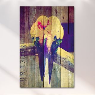 Salty & Sweet Lovebirds Pastel Canvas Art SS101 Size 16 H x 24 W x 2 D