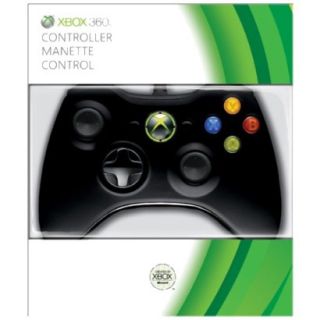 XBOX 360 Wired Controller   Black (XBOX 360)