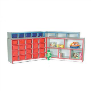 Mahar Hinged Storage Unit With Cubbies 70855XX