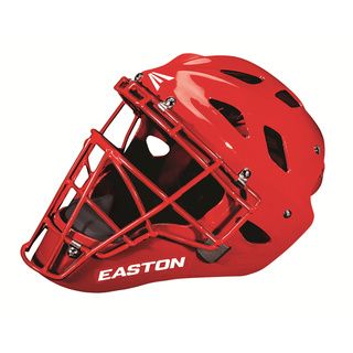 Easton Small Red Natural Catcher Helmet (RedDimensions 18.9 inches long x 13 inches wide x 23.2 inches highWeight 2.43 pounds )