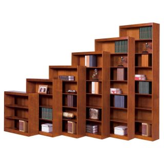 Remmington Heavy Duty Bookcase with Reinforced Shelves   Oak Multicolor   BC 48