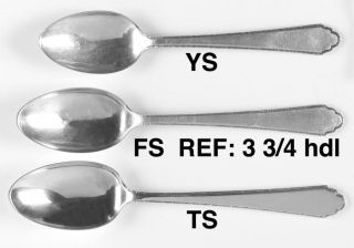 Lunt William & Mary (Sterling,1921,No Monos) Youth Spoon   Sterling,1921,No Mono