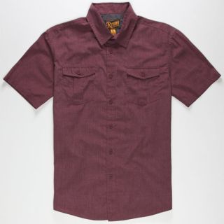 Ethan Mens Shirt Burgundy In Sizes Medium, Large, Small, X Large, Xx L
