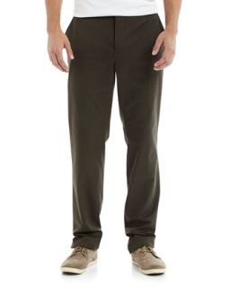Relax Fit Striped Pants, Seal Gray