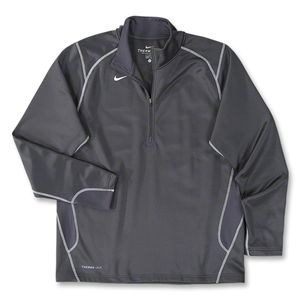 Nike 1/4 Zip Performance Fleece Top (Dk Grey)