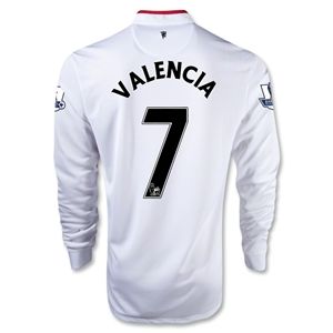 Nike Manchester United 12/13 VALENCIA LS Away Soccer Jersey