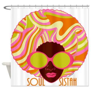  Soul Sistah Brown Shower Curtain  Use code FREECART at Checkout