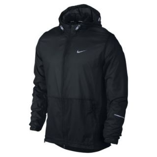 Nike Hurricane Mens Running Jacket   Black