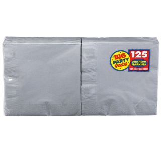Silver Big Party Pack   Lunch Napkins