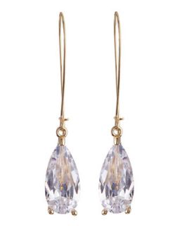 Pear Cut Crystal Drop Earrings