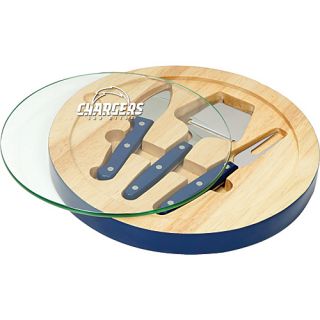 San Diego Chargers Ventana Cheese Board San Diego Chargers Navy   Pi