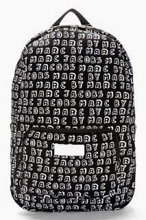 Marc By Marc Jacobs Black Neoprene Dynamite Logo 13_inch Computer Backpack