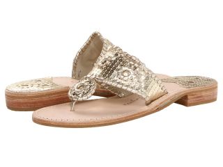 Jack Rogers Sequins Womens Sandals (Silver)