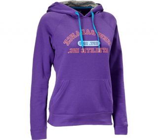 Womens New Balance Essentials Pullover Hoodie WET3391   Amethyst Fleece Outerwe