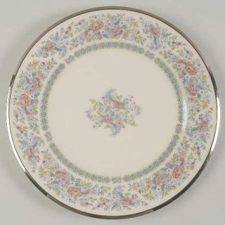 Lenox China Ascot Dinner Plate, Fine China Dinnerware   Dimension,Floral Rim&Cen