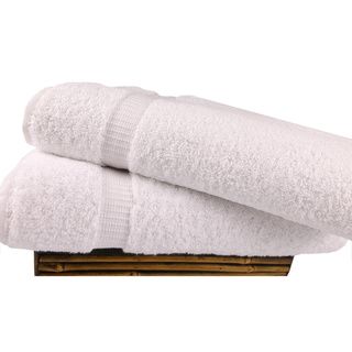 Salbakos Cambridge Turkish Cotton Bath Sheet (set Of 2) (White Materials Turkish cotton Care instructions Machine washableDimensions 30 inches wide x 60 inches longThe digital images we display have the most accurate color possible. However, due to dif
