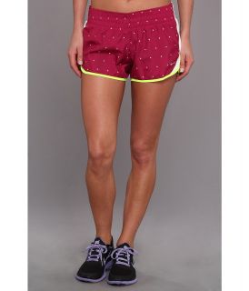 Nike Printed Three Inch Dash Short Womens Shorts (Red)