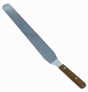 Browne Foodservice 10 in Offset Spatula, Stainless